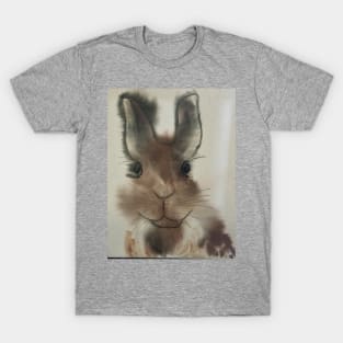 Chocolate easter bunny dark brown T-Shirt